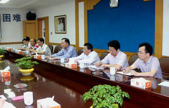 溧陽市政協(xié)等領導來上上電纜調(diào)研