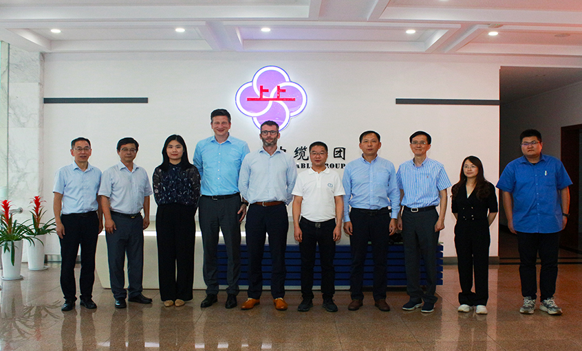 揚(yáng)子石化——巴斯夫總裁楊晟一行來上上走訪交流